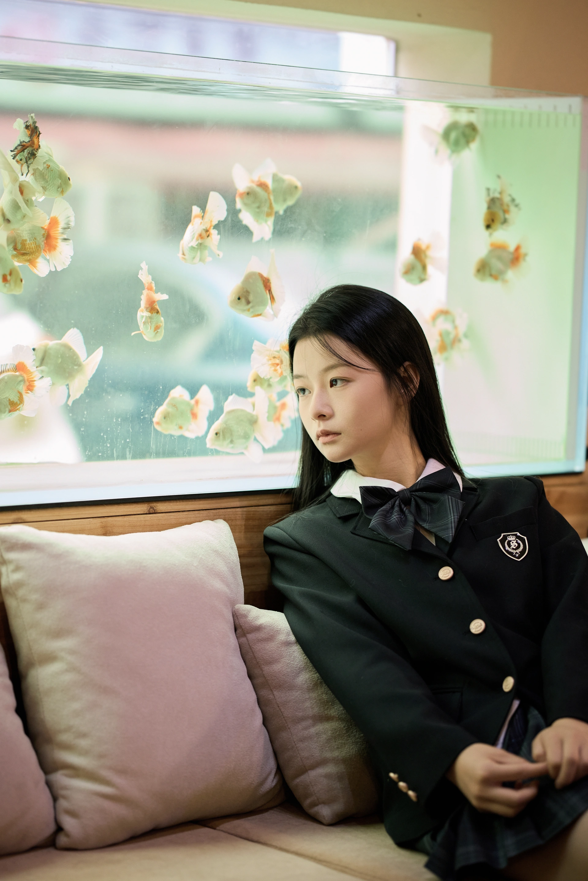 [YITUYU艺图语]2024.12.20 jk奶茶店 蝴蝶妹妹 2